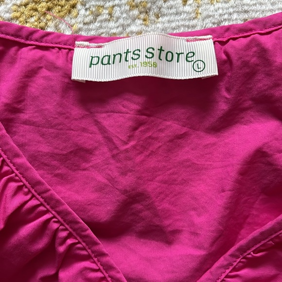 Pants Store Ruffled Top - Picture 2 of 4